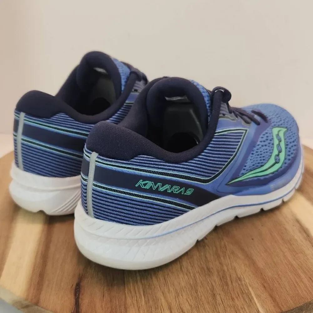 Saucony Kinvara 9 Women's running shoes Size 7 Blueish Purple & Teal